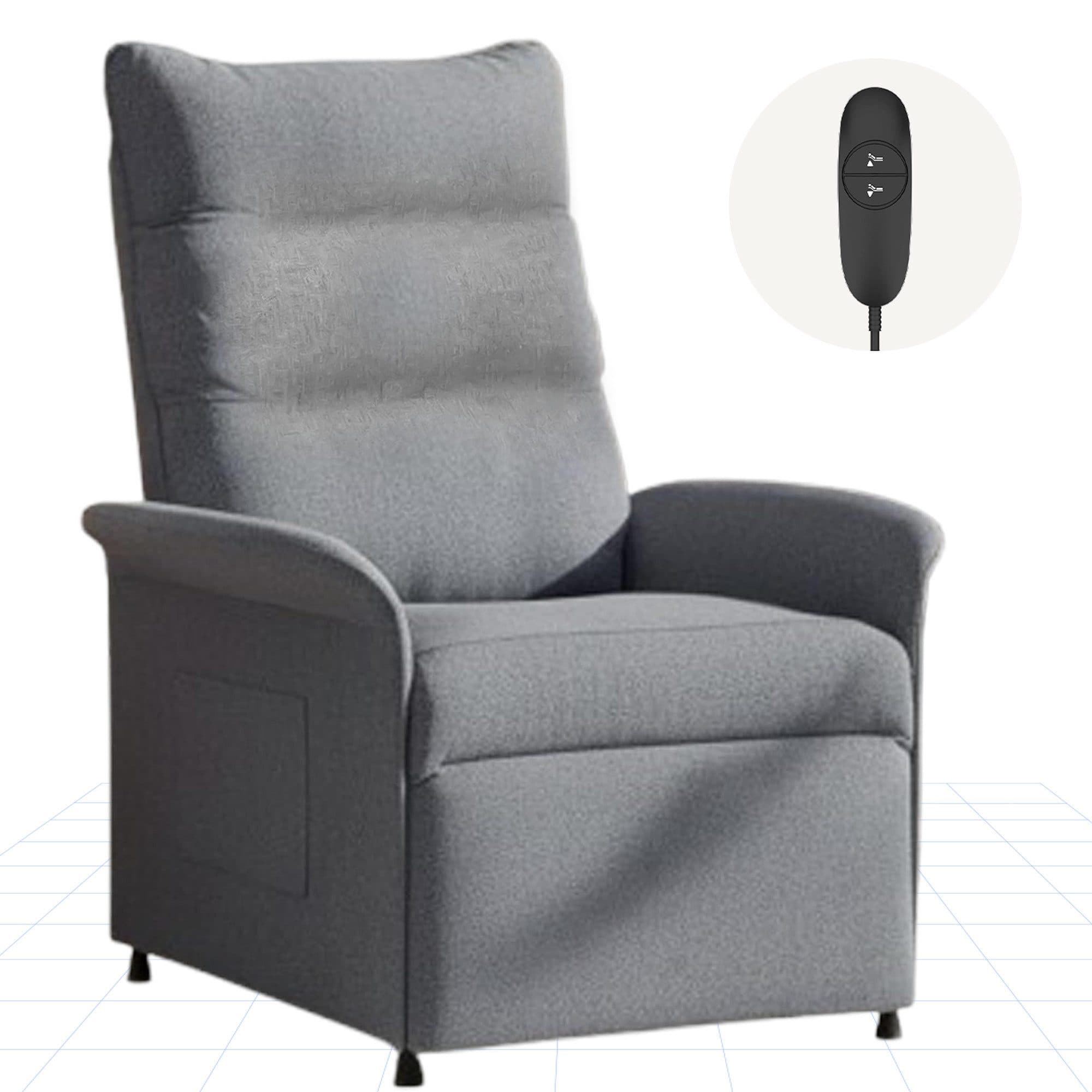FLEXISPOT Elektrischer Relaxsessel Ergonomisch Grau 105°-155° - Bild 2