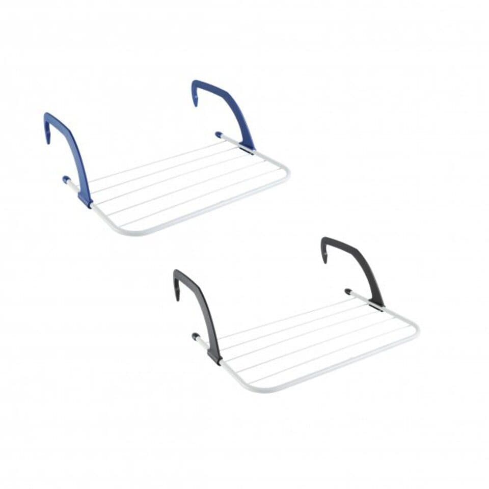 axentia Heizkörper-Wäschetrockner 3 m verstellbar Metall