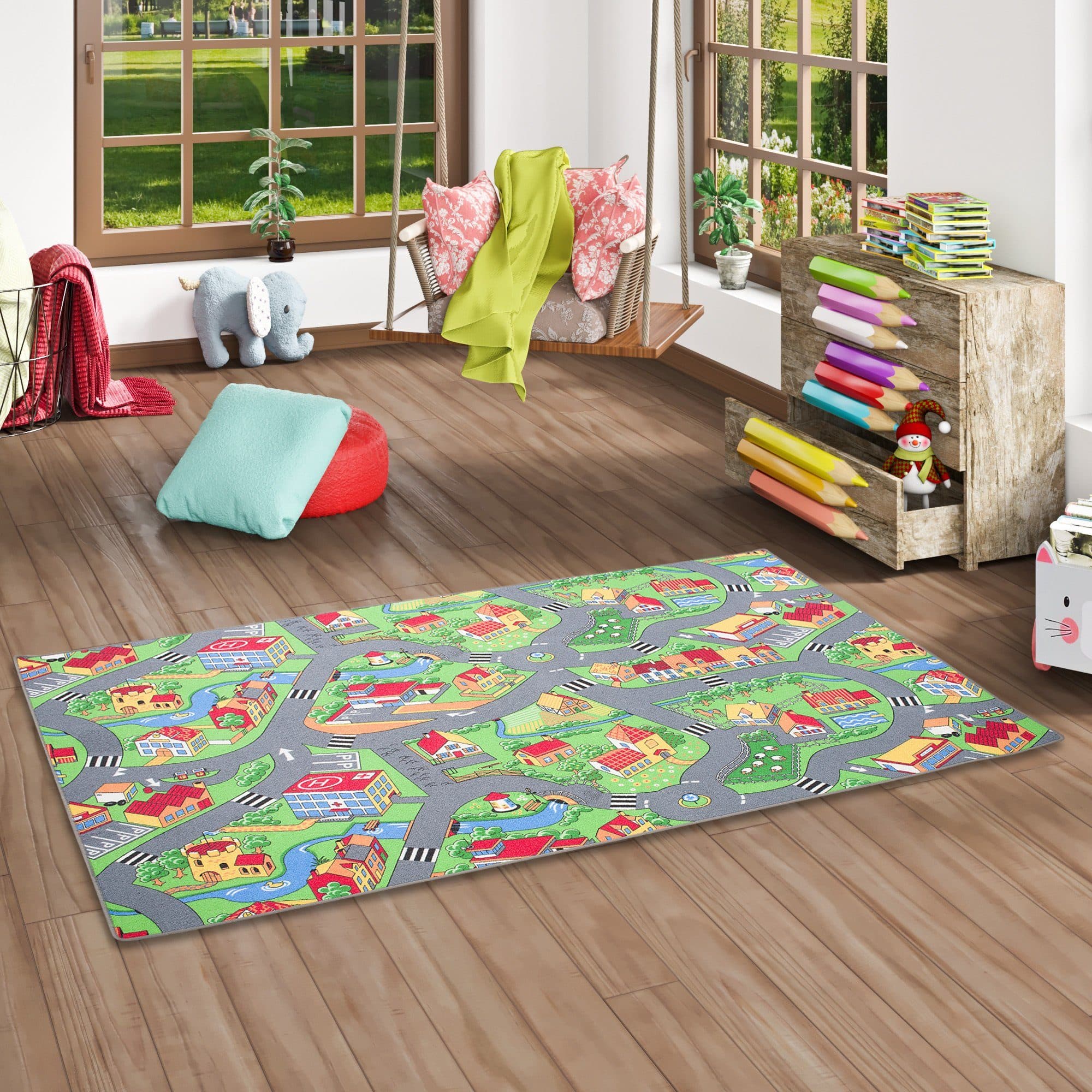 Snapstyle Kinderteppich Little Village Spielteppich - Bild 2