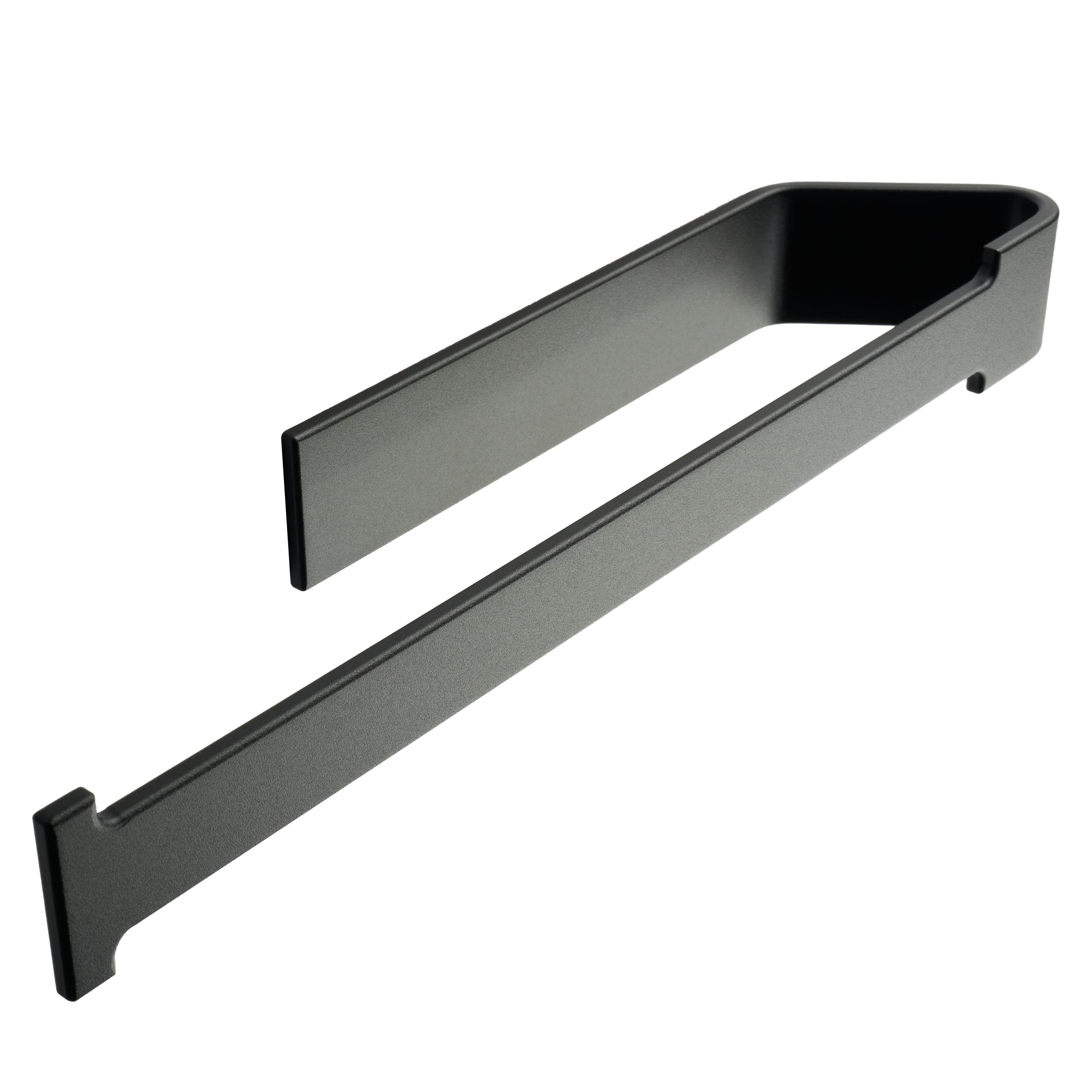 Designfabrik Hamburg Küchenrollenhalter Schwarz Aluminium Ohne Bohren - Bild 2
