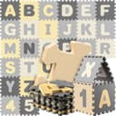 Spielwerk Puzzlematte 86-tlg. Bunt Grau EVA-Schaumstoff Bild 2