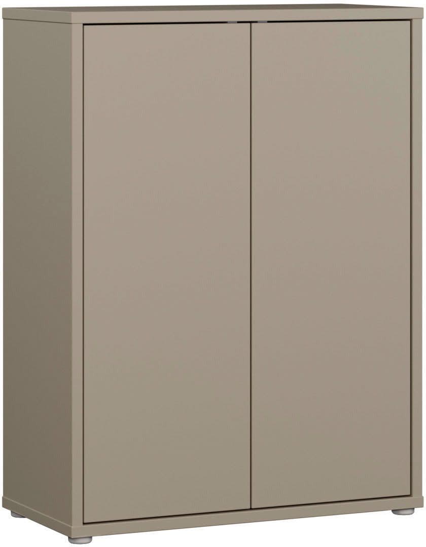 FORTE Schuhschrank Alice Springs Taupe Push-to-open - Bild 2