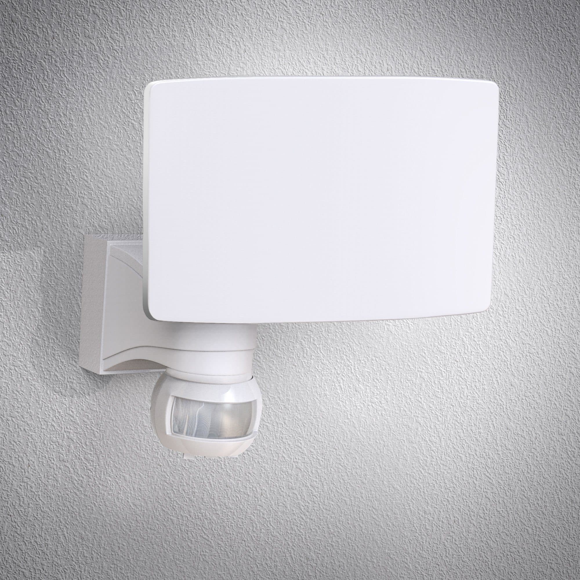 B.K.Licht LED Außen-Wandleuchte mit Bewegungsmelder IP44 Weiß - Bild 2