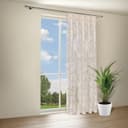 GERSTER Gardine Edna Beige Polyester Florales Muster Bild 2