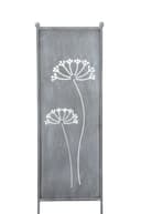 finehomegarden Metall Stele Grau Sichtschutz Bild 2