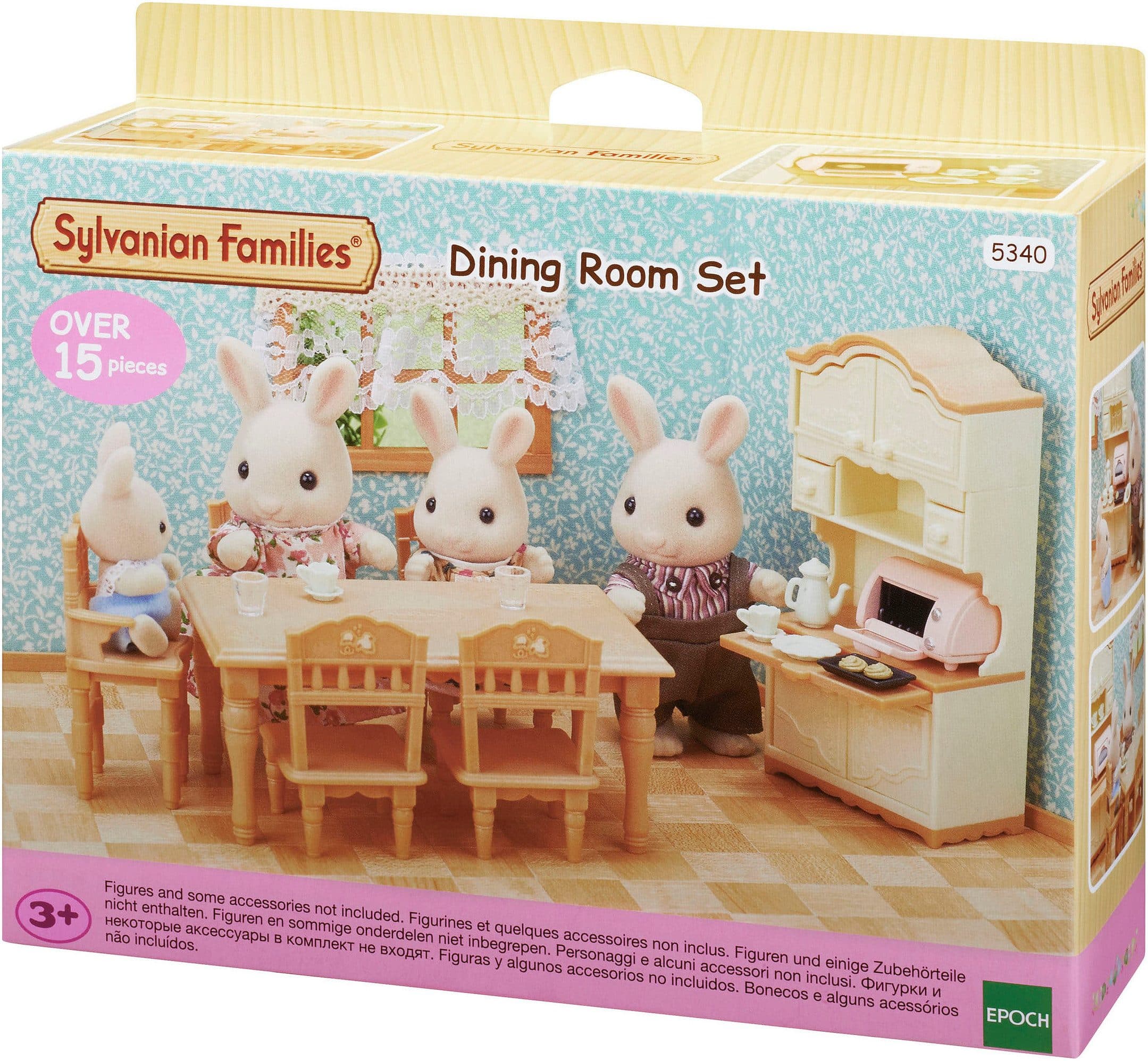 Sylvanian Families Spielwelt Landhaus Esszimmer 19-tlg. Bunt - Bild 2