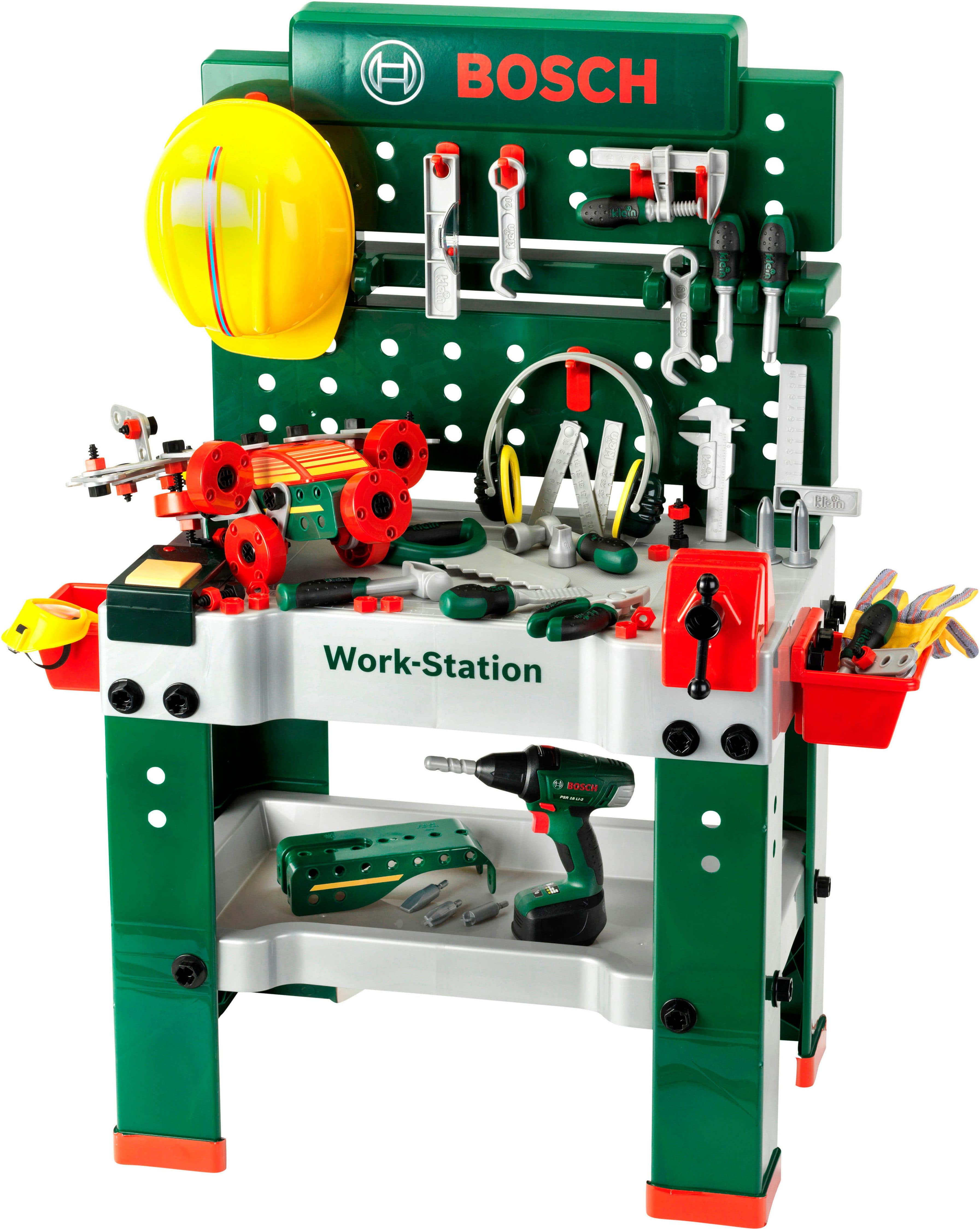 Klein Spielwerkbank Bosch No.1 2016 mit Sound und Zubehör Bunt - Bild 2