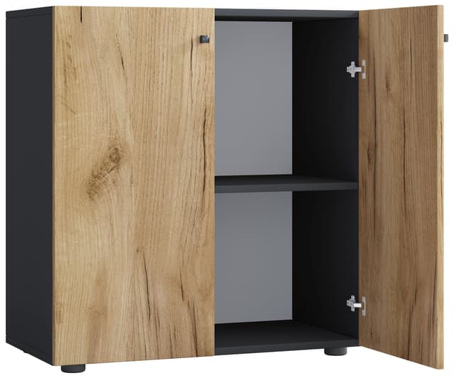 Büroschrank 2-Fach für Ordner und Akten