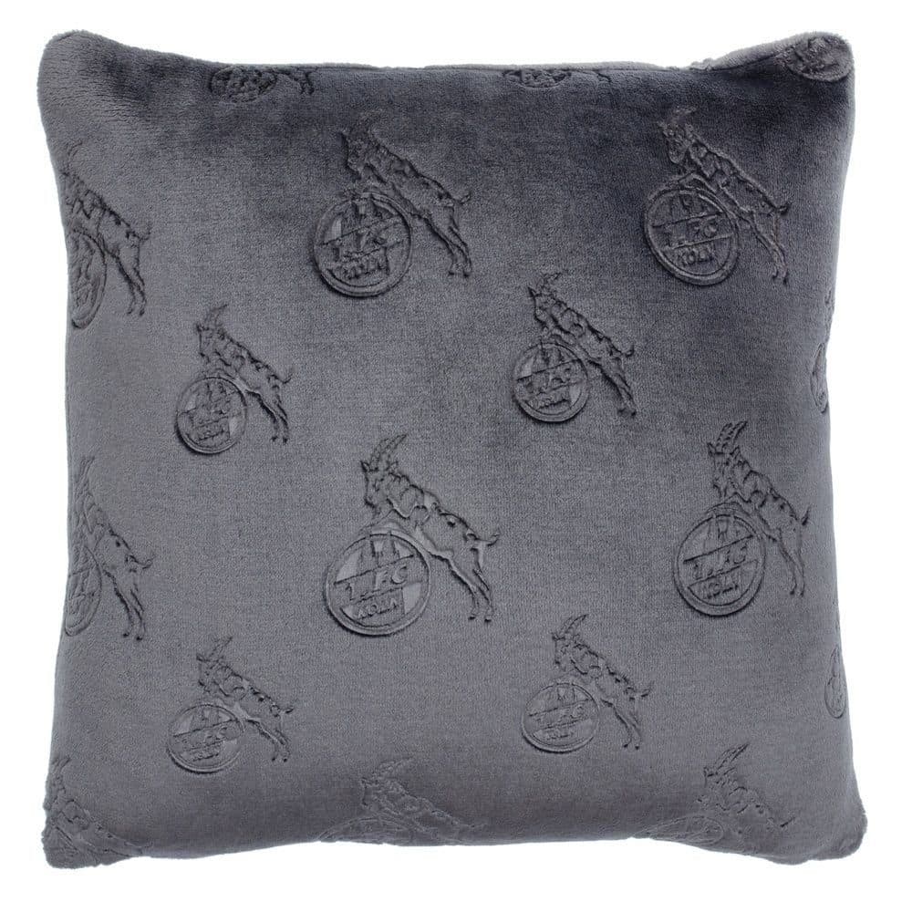 1. FC Köln Kopfkissen Grau 100% Baumwolle