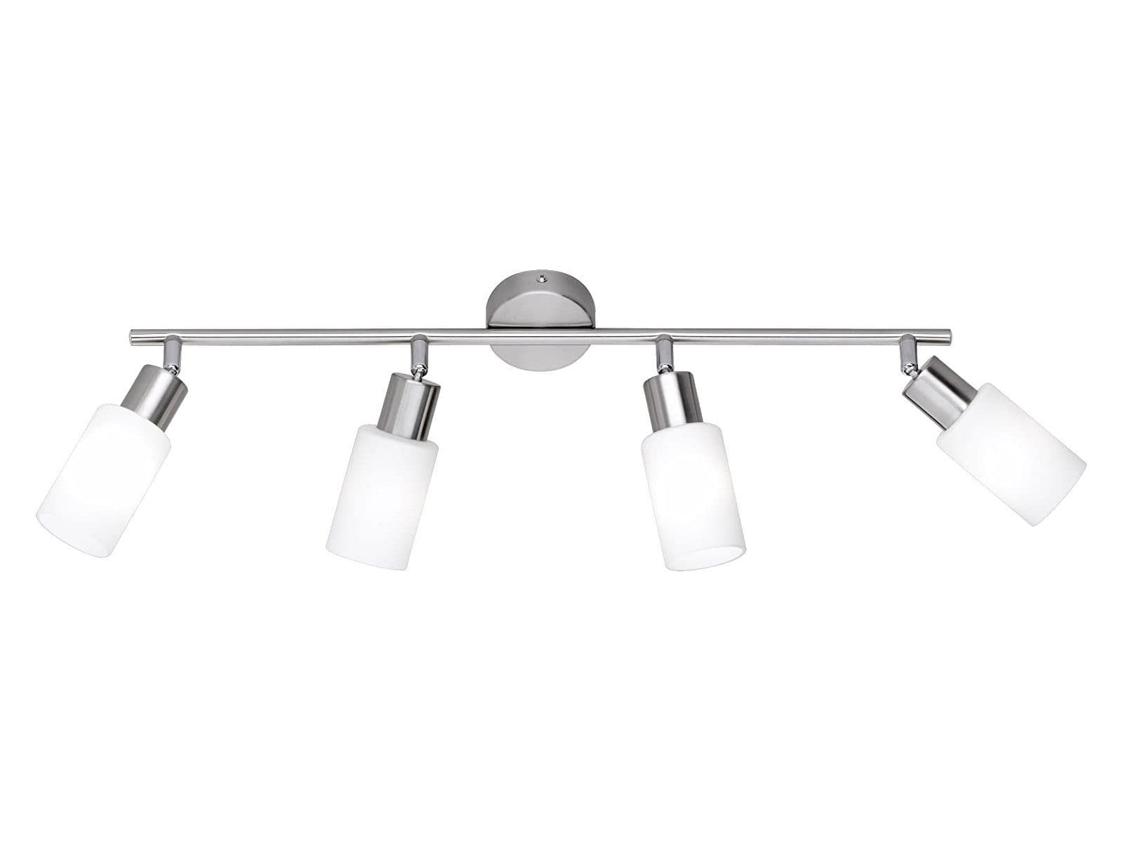 Reality Leuchten LED Deckenstrahler Dimmfunktion Warmweiß Metall - Bild 2
