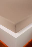 Spannbettlaken BELLANA Jersey-Elasthan Aqua Beige Bild 2