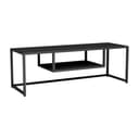 en.casa TV-Regal Isokyrö Metall Schwarz Modernes Design Bild 2
