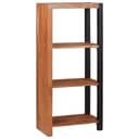 vidaXL Bücherregal Braun Massivholz 50x30x110 cm Bild 2