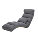 HTI-Living Relaxliege Liegesessel Maribel Velvet - Bequemer Bodensessel Bild 2