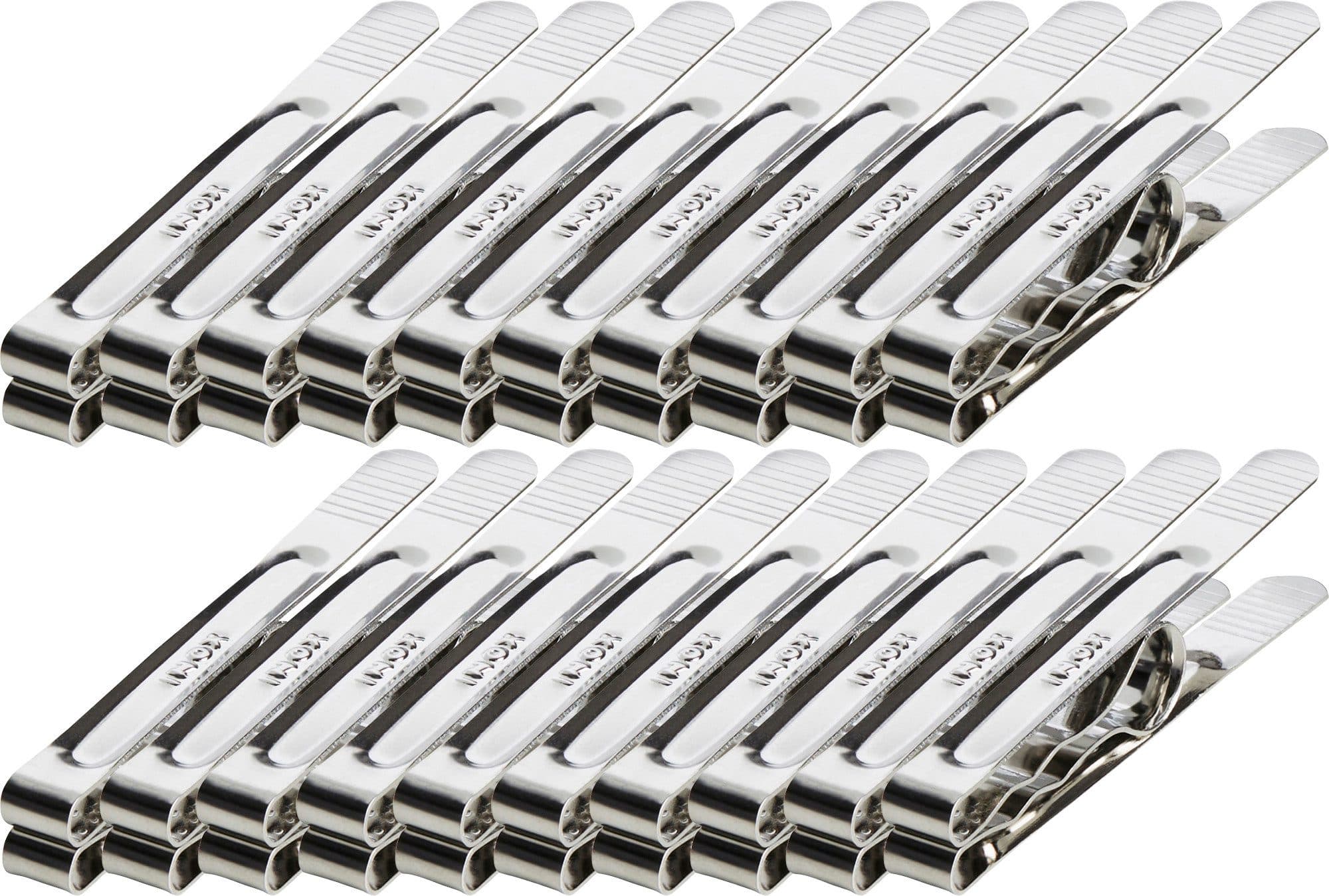 Badaccessoire-Set Wäscheklammern 20er-Pack Silber Edelstahl - Bild 2