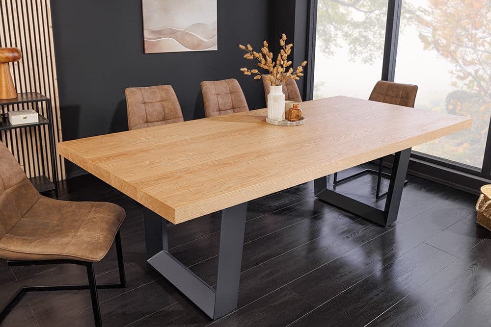 riess-ambiente Esstisch Eiche 210cm U-Gestell 10 Sitzplätze - Bild 2