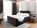 Masseno Boxbett FONDI Beige mit Bonell Matratze und Topper Bild 2