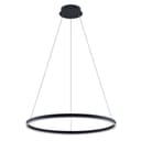 Arcchio LED-Hängeleuchte Albiona Schwarz Ringform Bild 2