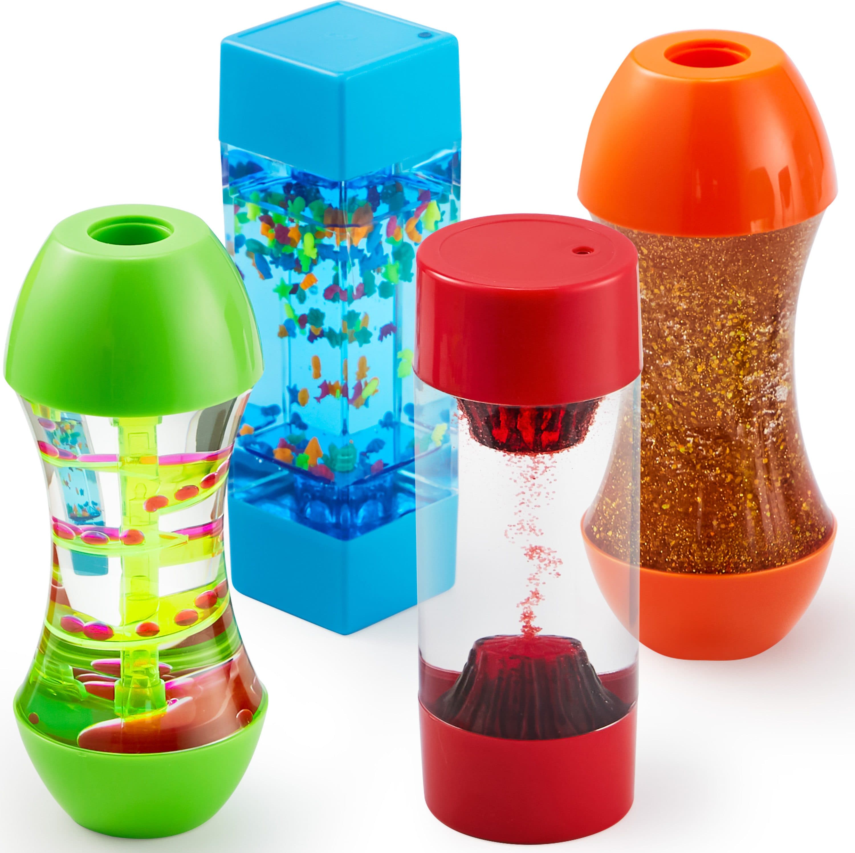 JOYIN 4er-Set Fidget Tubes Sensorikröhren Stressbewältigung - Bild 2