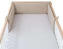 Ehrenkind Bettumrandung Babybett Bio-Baumwolle Beige Bild 2