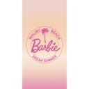 Barbie Strandtuch Badehandtuch Rosa Baumwolle 70x140 cm Bild 2