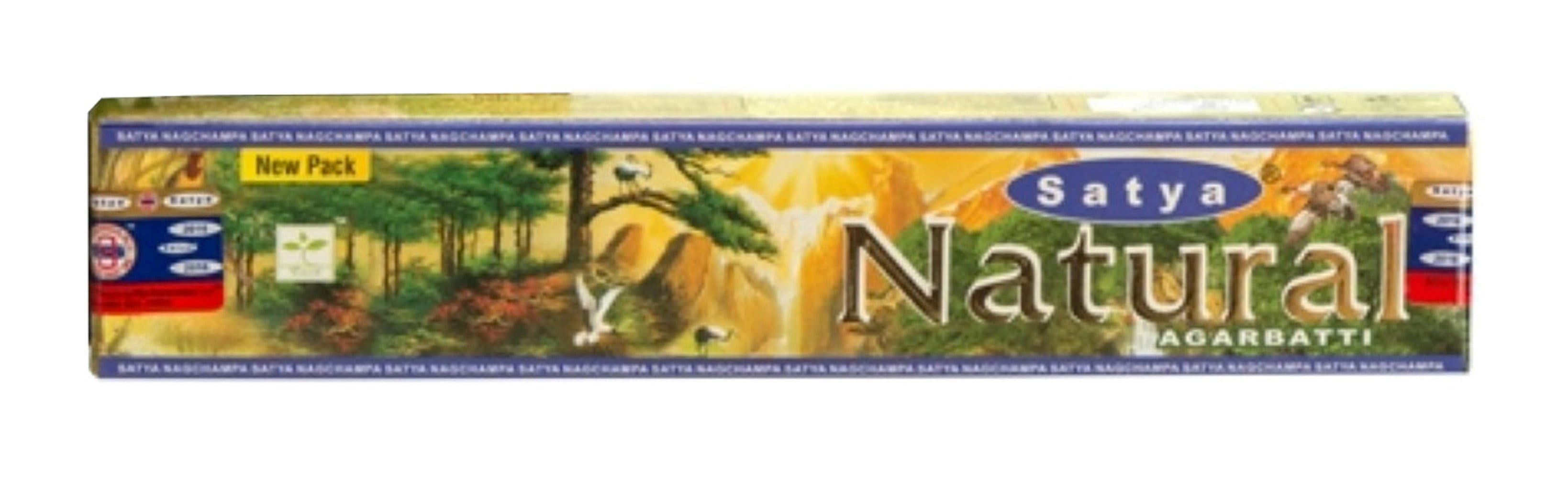 Satya Incense Räucherstäbchen Natural 15g