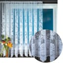 Arsvita Vorhang Kräuselband Transparent Übergardine Spitzenoptik Bild 2