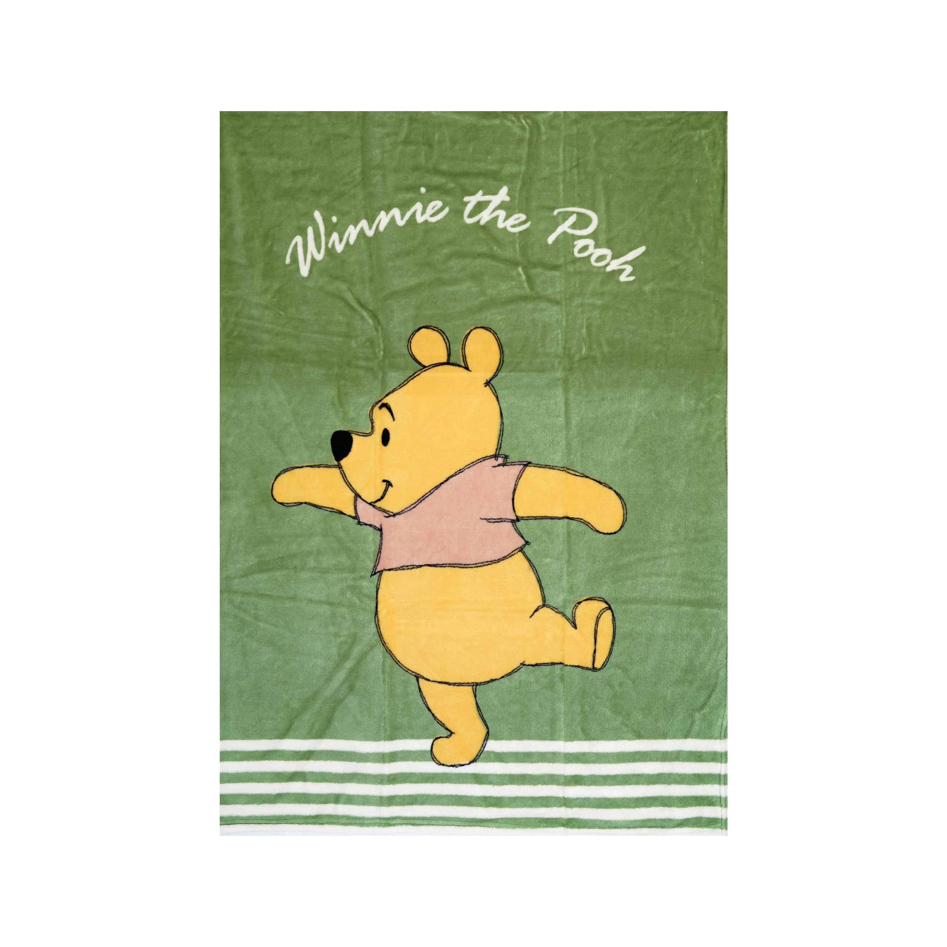 Disney Winnie Puuh Babydecke Korallen Fleece 100x75cm - Bild 2