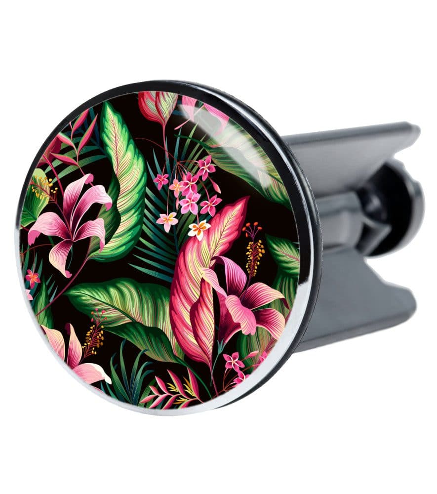 SANILO Waschbeckenstöpsel Bali Rosa Motiv Universell - Bild 2