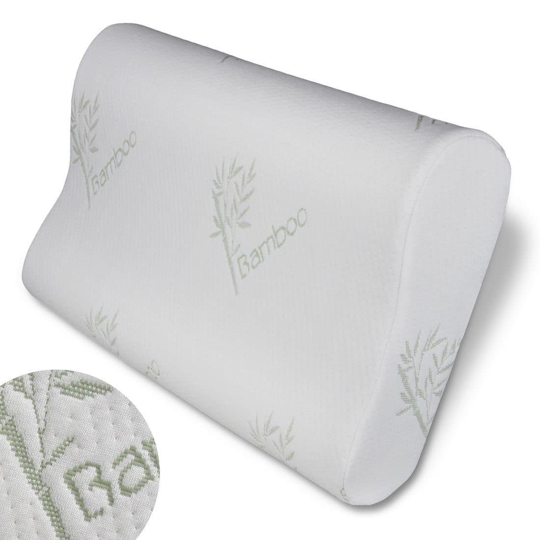 yourGEAR Visko-Kissen Bamboo Memory Foam Beige Allergikerfreundlich - Bild 2