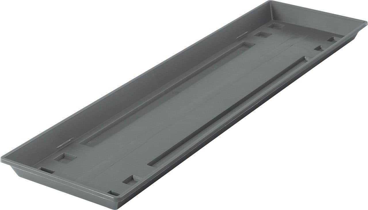 Geli Blumentopfuntersetzer Standard Anthrazit Kunststoff
