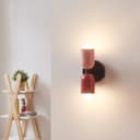 lux.pro Wandleuchte Rosa/Rot Metall Bild 2