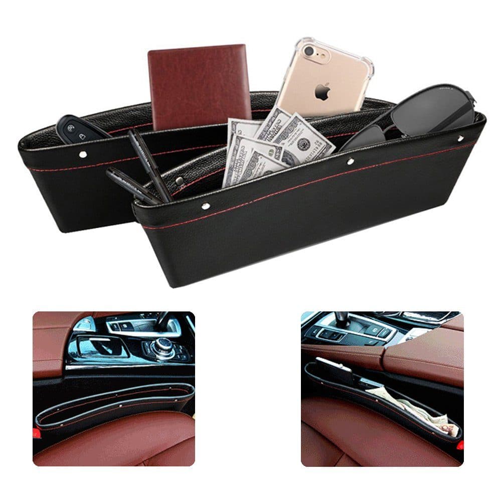 Bolwins Organizer L06C Autositz Lücke Aufbewahrung Box Ablagefach Handy Organizer Halter - Bild 2