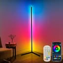 Athlix LED Stehlampe RGB 160cm Flur Lampe Farbwechsel Dimmbar Fernbedienung Bild 2