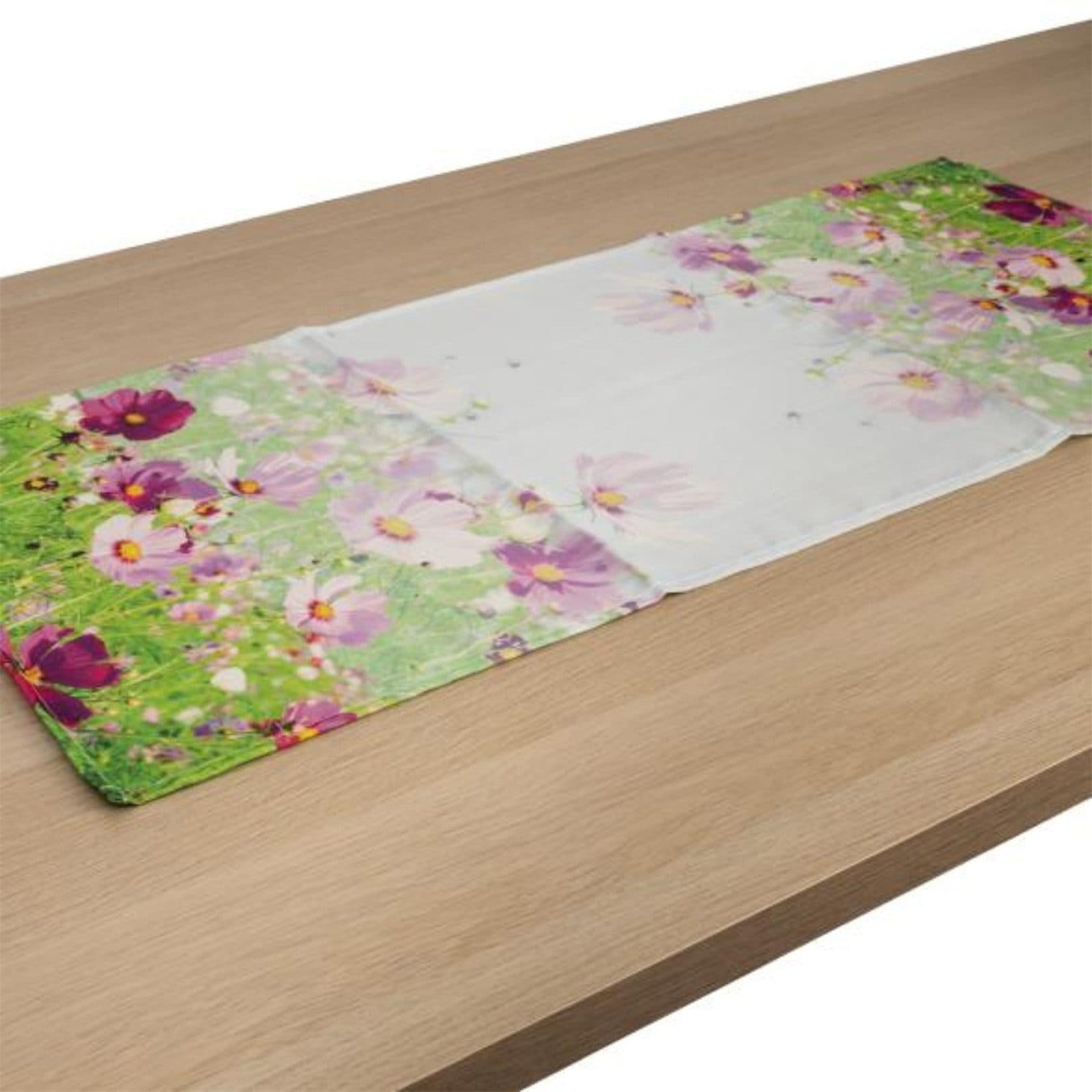 HTI-Living Tischläufer 40 x 90 cm Malvenwiese