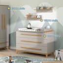 VitaliSpa® Wandregal Malia Cashmere-Eiche Bild 2