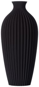3D Vase Saskia XL 38cm Schwarz Nachhaltige Bodenvase Bild 2