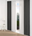 WIRTH Schiebegardine Riccia Grau Silber Jacquard Bild 2