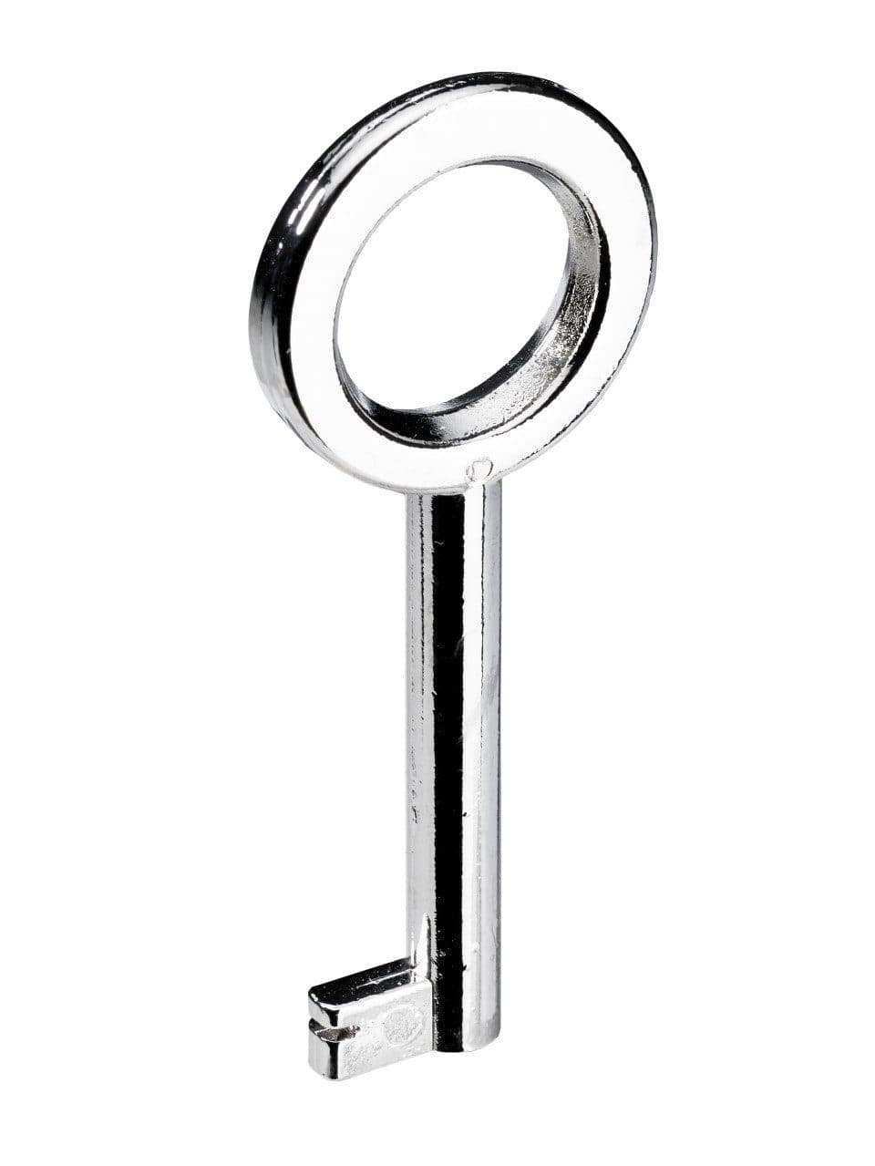 Hettich Buntbart-Schlüssel vernickelt glanz 65 x 4 mm
