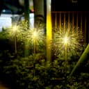 Salcar LED Solarleuchte 2x 180 LEDs Warmweiß 8 Modi Bild 2