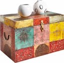 OTTO HOME Truhe Vivek Bunt Massivholz Handbemalt Bild 2