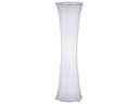 Reality Leuchten LED Stehlampe Stoff Lichtsäule Weiß Dimmbar Bild 2