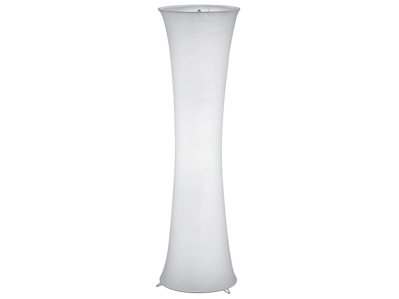Reality Leuchten LED Stehlampe Stoff Lichtsäule Weiß Dimmbar - Bild 2
