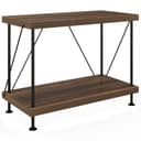 COSTWAY Bücherregal Standregal stehend Holz Metallrahmen 60x29,5x45cm Bild 2