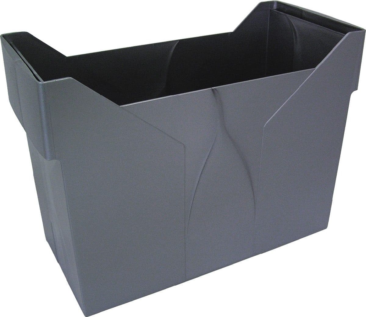 Metzger & Mendle Aufbewahrungsbox Aktenboy für ca. 20 Hängemappen Silber