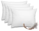 wometo Federkissen 4er Pack 30x50 cm Weiß Baumwolle Bild 2