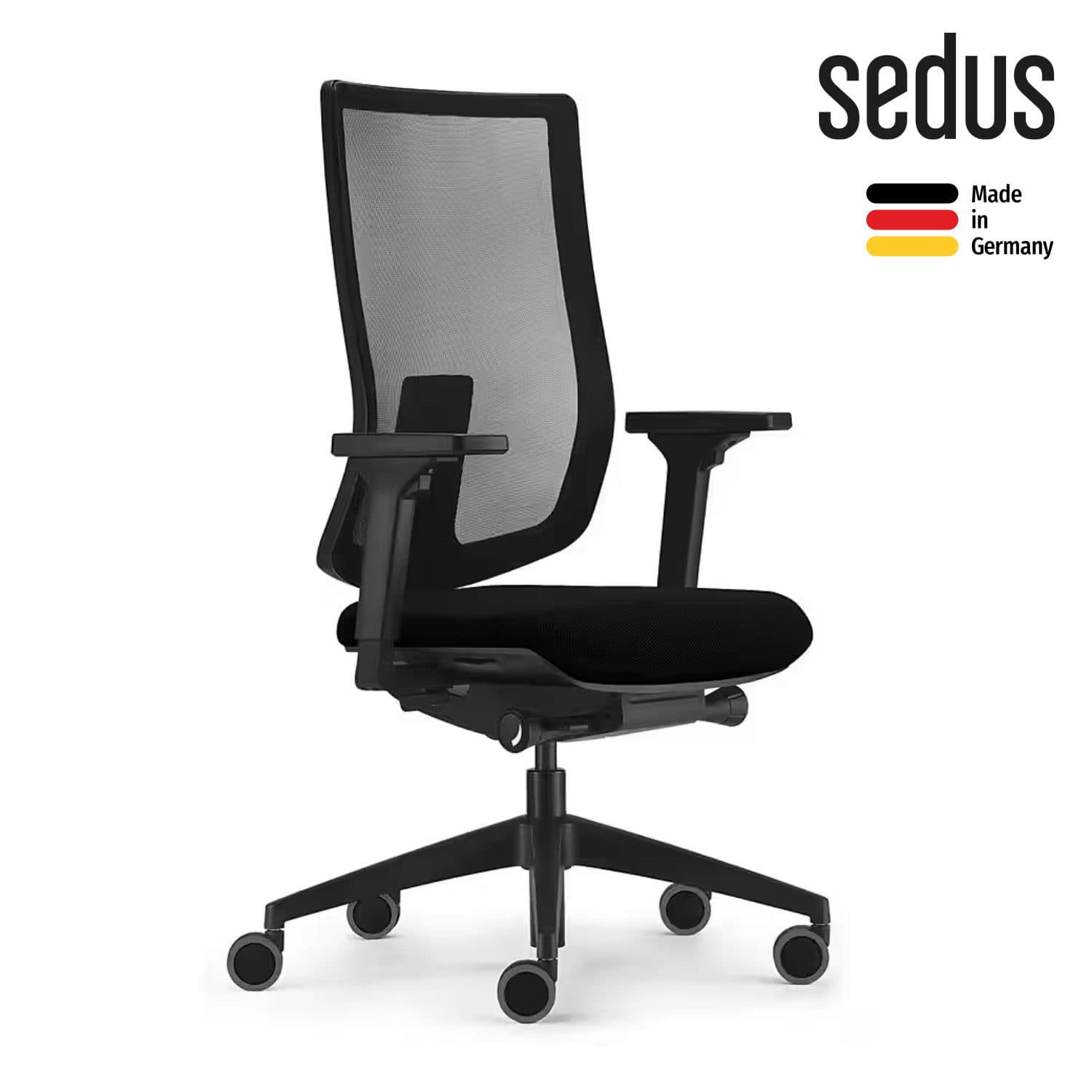 sedus Bürostuhl se:do PRO light 2 Schwarz Synchronmechanik - Bild 2