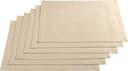 REDBEST Platzset Tischset "Seattle" 6er-Pack Baumwolle Uni Beige Bild 2