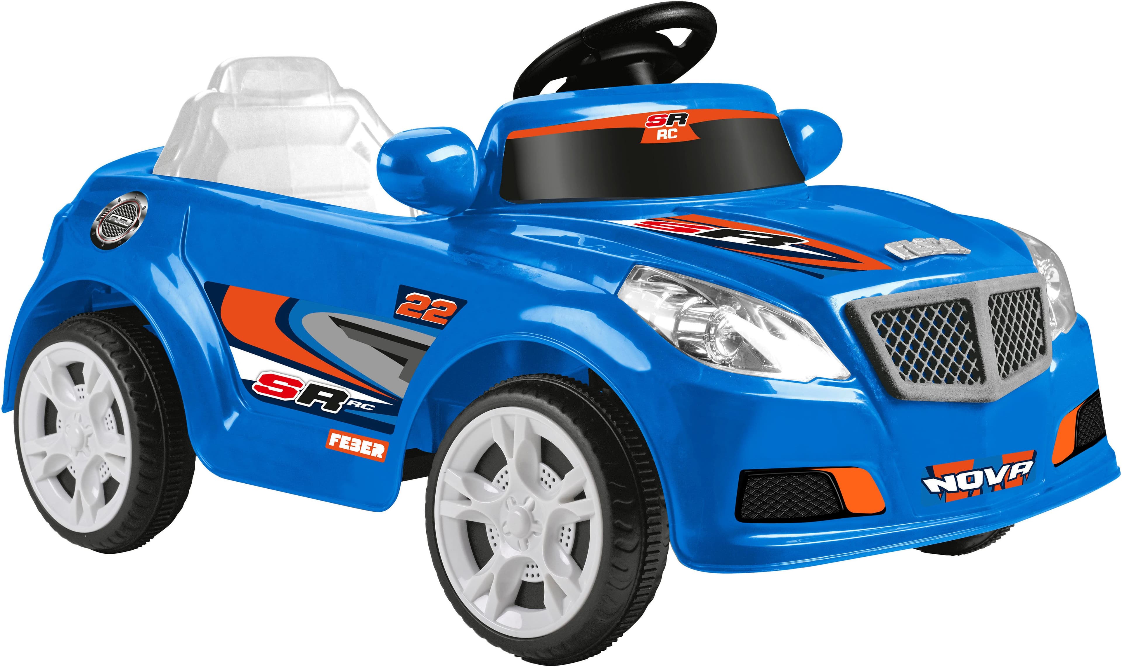 Elektro-Kinderauto FEBER Twinkel Car R/C CE - Blau - Bild 2