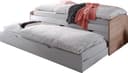 BEGABINO Funktionsbett Weiß mit 2. Schlafgelegenheit und Stauraum Bild 2